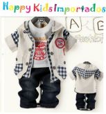 Conj. Fashion Boy. Calça+Camisa de manga longa +casaco